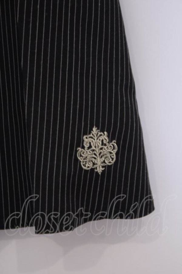 画像2: axes femme / ベルト付きプリーツミドルスカート F クロ O-26-01-30-1019-AX-SK-OW-OS (2)