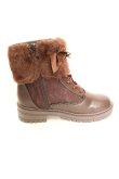 画像5: m petit by misako / ファー付きブーツ LL ブラウン O-26-01-30-091-LO-SH-YM-ZTK034 (5)