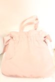 画像2: Maison de FLEUR / ダブルリボンギャザートートバッグ  ピンク O-26-01-30-092-LO-BG-IG-OS (2)