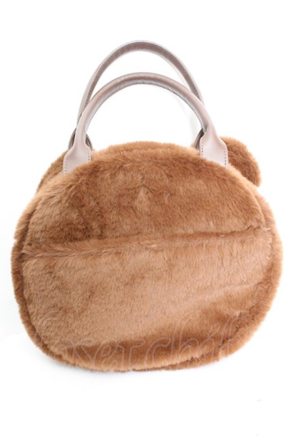 画像2: axes femme kawaii / ふわふわクマバッグ  ブラウン O-26-01-30-095-AX-BG-IG-OS (2)