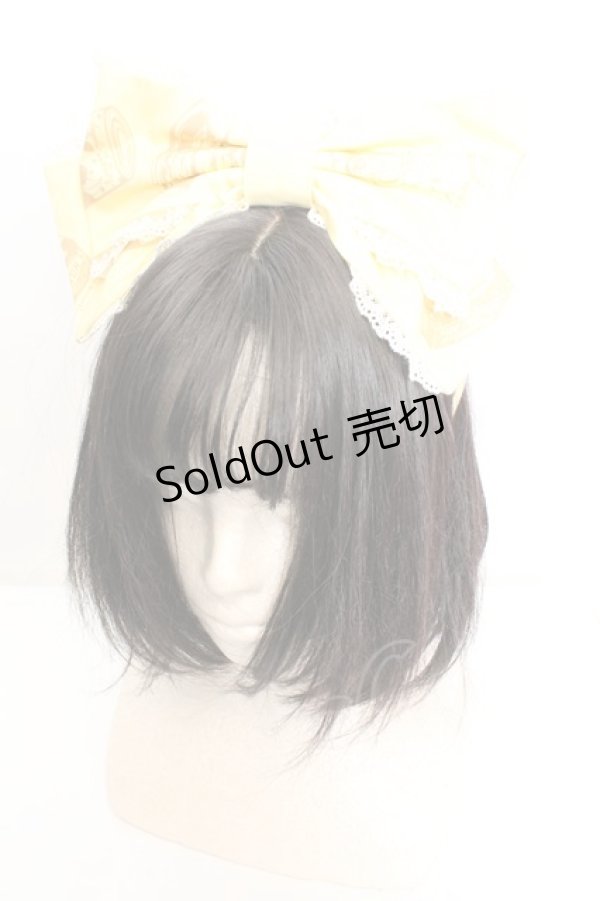 画像1: Angelic Pretty / Honey Cakeカチューシャ  イエロー O-26-01-30-012-AP-AC-IG-OS (1)