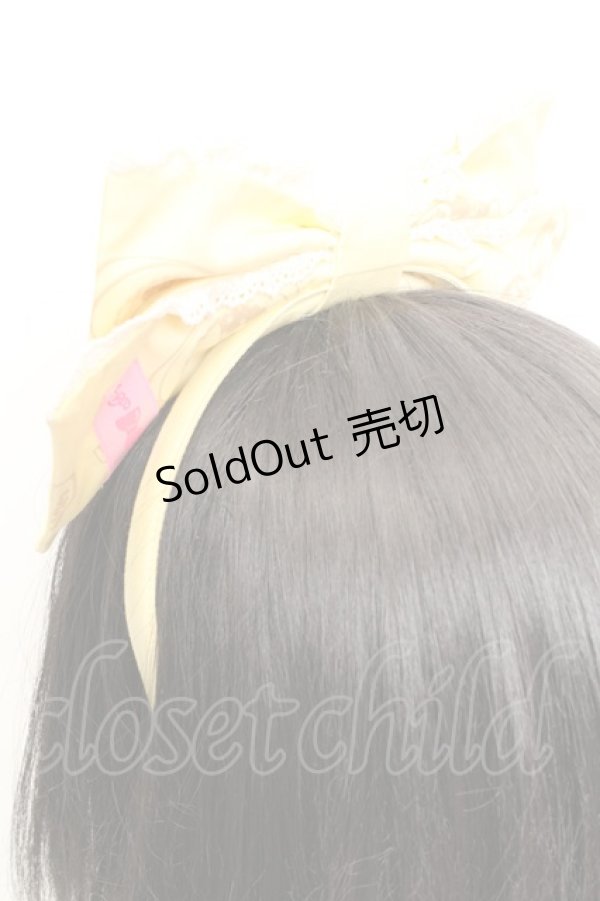 画像2: Angelic Pretty / Honey Cakeカチューシャ  イエロー O-26-01-30-012-AP-AC-IG-OS (2)