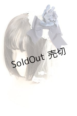 画像: BABY,THE STARS SHINE BRIGHT / アントワーヌブーケカチューシャ  ネイビー×オフシロ O-26-01-30-014-BA-AC-IG-OS