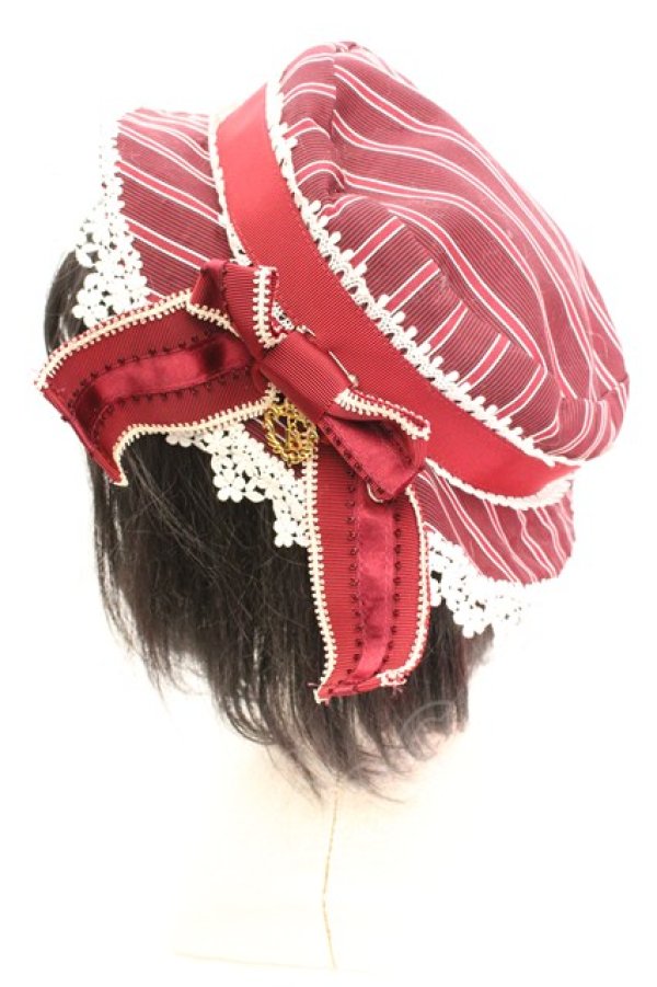 画像2: BABY,THE STARS SHINE BRIGHT / Coppeliaハット  えんじ O-26-01-30-015-BA-AC-IG-OS (2)