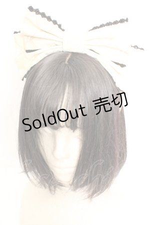画像: Angelic Pretty / Cinema Dollカチューシャ  オフシロ O-26-01-30-017-AP-AC-IG-ZT600-F002