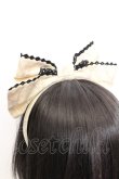 画像2: Angelic Pretty / Cinema Dollカチューシャ  オフシロ O-26-01-30-017-AP-AC-IG-OS (2)