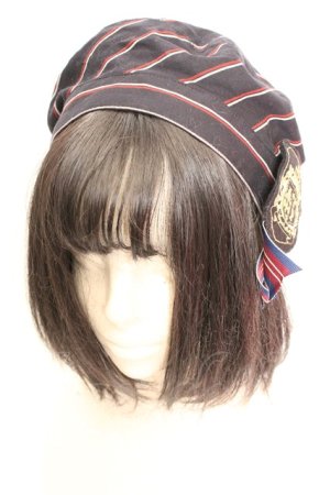 画像: Angelic Pretty / Universityベレー  ネイビー O-26-01-30-021-AP-AC-IG-OS