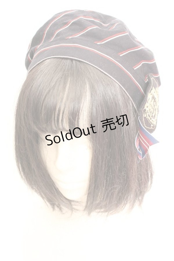 画像1: Angelic Pretty / Universityベレー  ネイビー O-26-01-30-021-AP-AC-IG-ZTK033 (1)