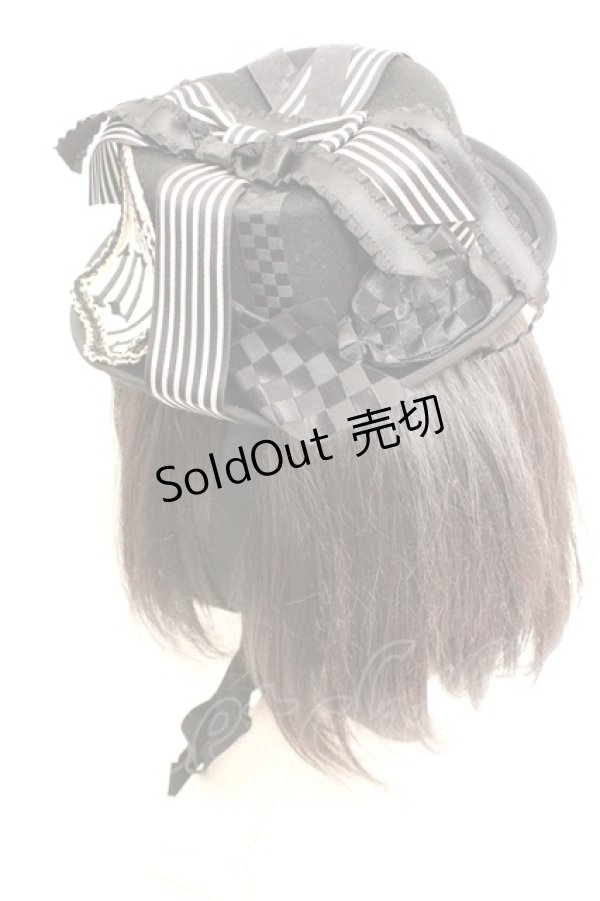 画像3: ALICE and the PIRATES / プレゼントBOXミニハット（2012）  クロ O-26-01-30-035-PA-AC-IG-OS (3)