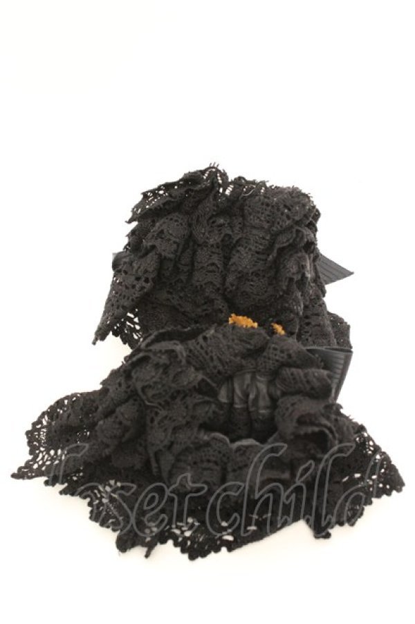 画像2: ALICE and the PIRATES / ローズタイムお袖留め（2012）  クロ×ブラウン O-26-01-30-046-PA-ZA-IG-OS (2)