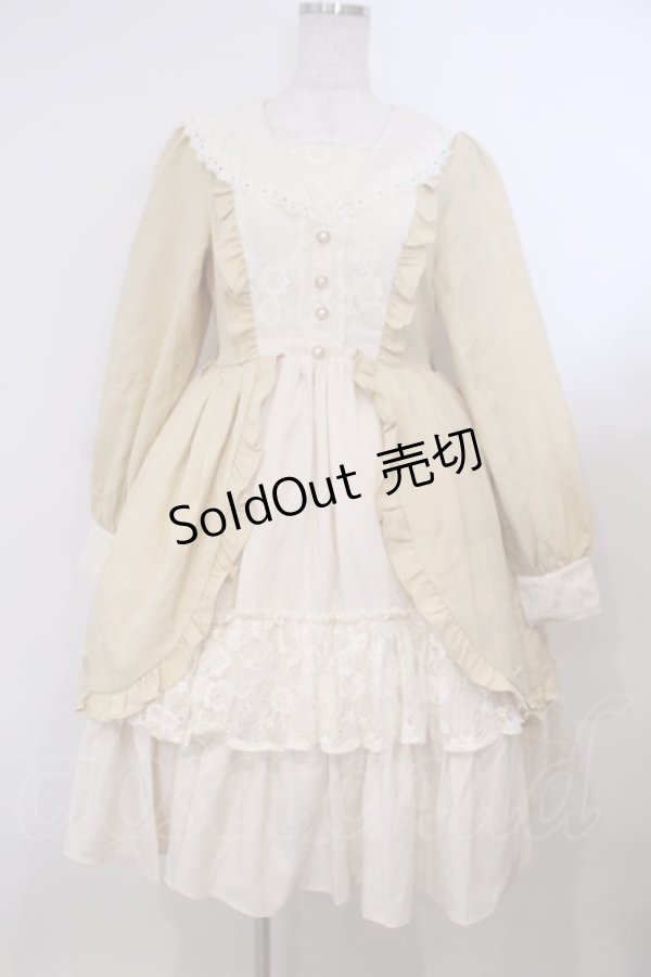 画像1: axes femme kawaii / オリビアワンピース  イエロー O-26-01-31-047-AX-OP-IG-OS (1)