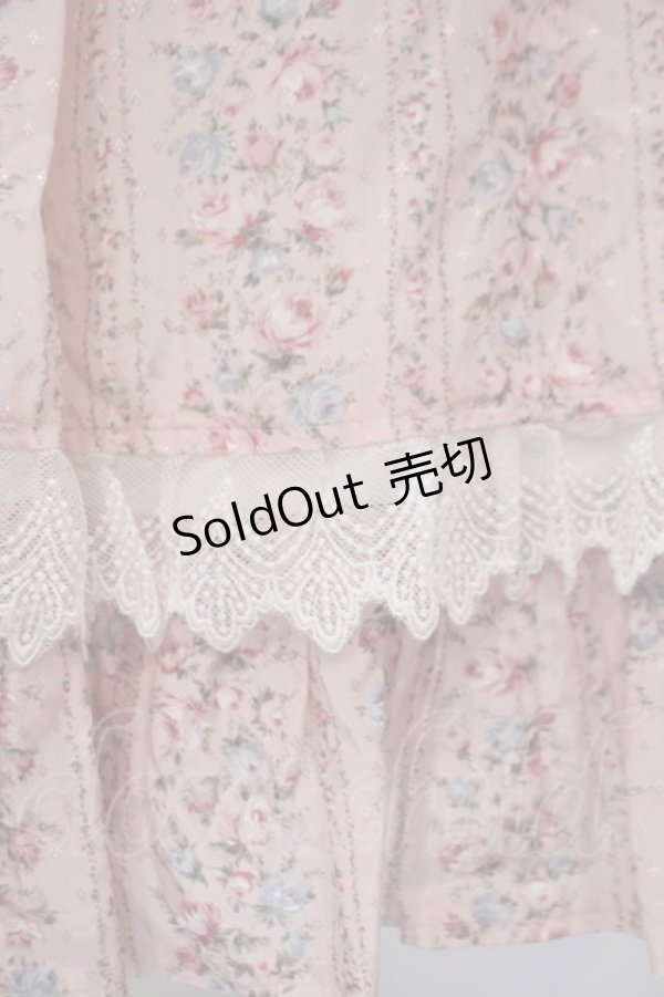 画像3: BABY,THE STARS SHINE BRIGHT / Dobby rosebudジャンパースカート  ピンク O-26-01-31-050-BA-OP-OW-OS (3)