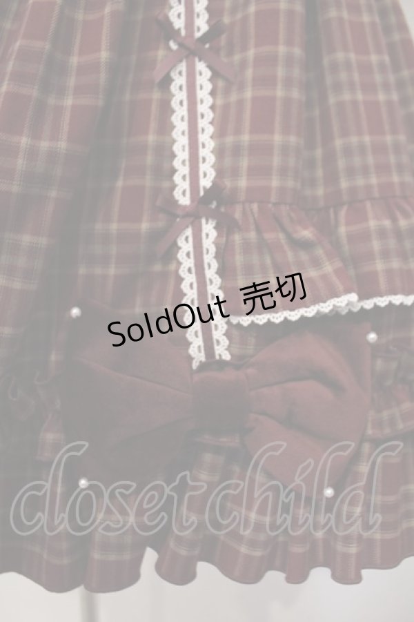 画像3: Cute.Q（海外ロリータブランド） / ベイリーズガールズチェックワンピース S アカ O-26-01-31-054-LO-BL-YM-OS (3)