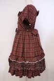 画像4: Cute.Q（海外ロリータブランド） / ベイリーズガールズチェックワンピース S アカ O-26-01-31-054-LO-BL-YM-OS (4)
