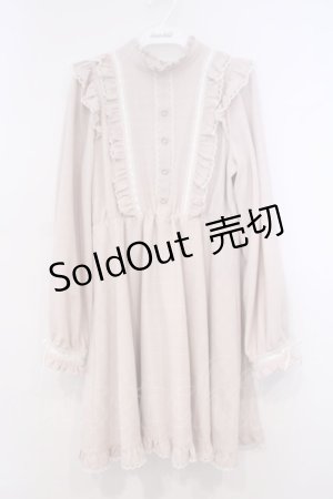 画像: Honey Cinnamon / 肩フリルチェックワンピース  ピンク O-26-01-31-055-LO-OP-YM-OS