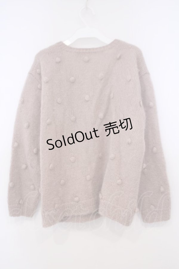 画像4: WONDERFUL WORLD / うさぎモヘアニットカーディガン  ピンク O-26-01-31-061-LO-TO-IG-OS (4)