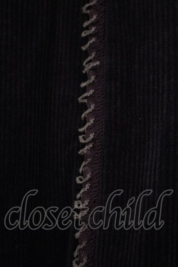 画像2: TOMATSU / コーデュロイニットレーススカート 40 ブラウン O-26-01-31-071-LO-SK-IG-OS (2)