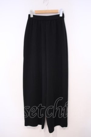 画像: TOMATSU / ニットパンツ  クロ O-26-01-31-073-LO-PA-IG-OS