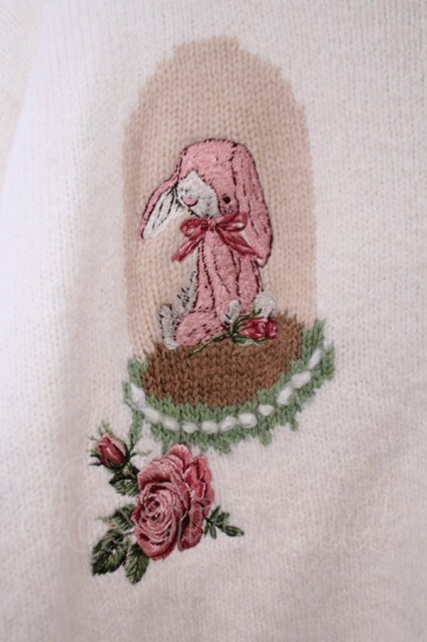 画像2: Karl Helmut / アンダーザグラスニットカウチン  アイボリー O-26-01-31-079-EL-TO-IG-OS (2)