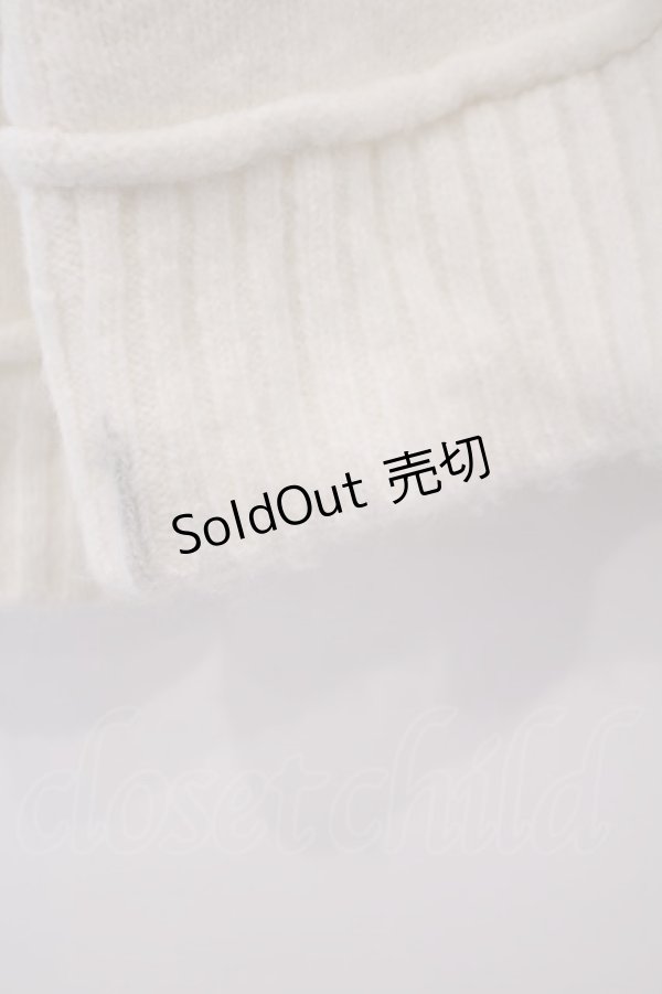 画像4: Karl Helmut / アンダーザグラスニットカウチン  アイボリー O-26-01-31-079-EL-TO-IG-OS (4)