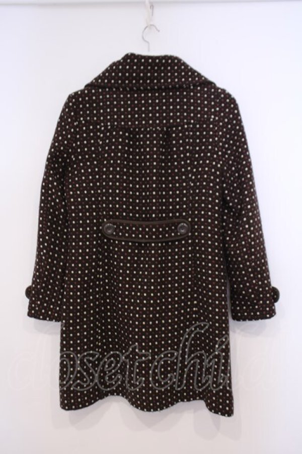 画像2: axes femme / ドットコート M ブラウン O-26-01-31-031-AX-CO-IG-ZT0203E (2)