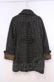 画像2: axes femme / ドットコート M ブラック O-26-01-31-032-AX-CO-IG-OS (2)