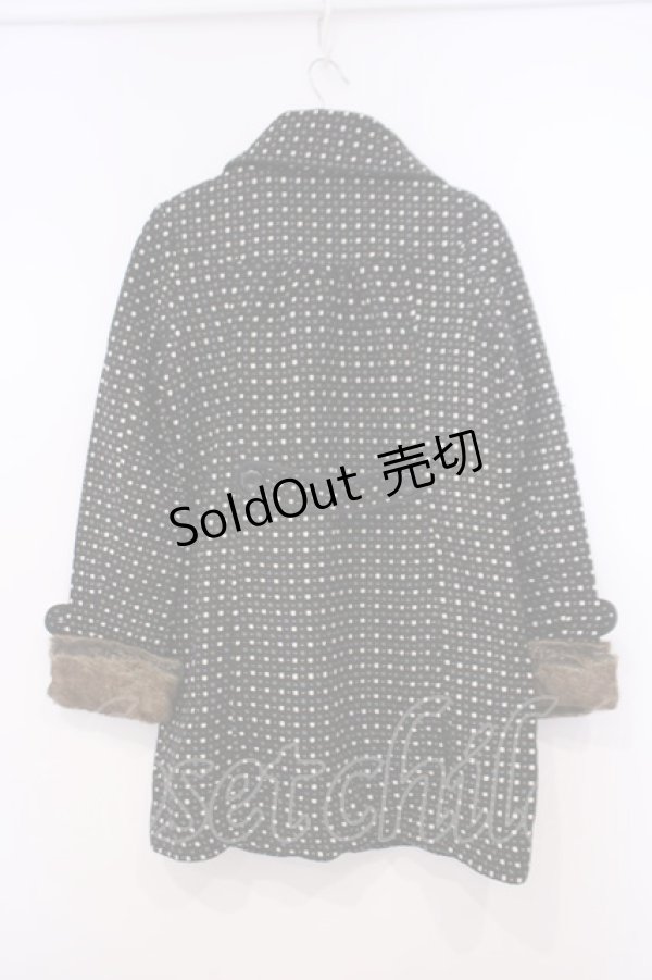 画像2: axes femme / ドットコート M ブラック O-26-01-31-032-AX-CO-IG-OS (2)