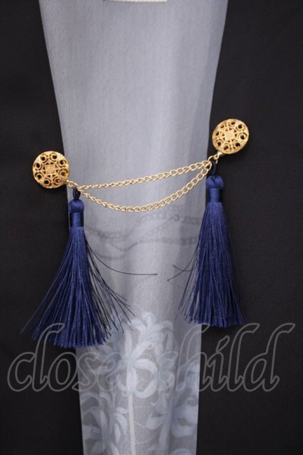 画像2: axes femme / 彼岸花羽織 F クロ×アオ O-26-02-03-024-AX-TO-OW-OS (2)