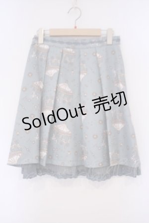 画像: axes femme / メリーゴーランドスカート M グリーン O-26-02-03-038-AX-SK-OW-ZT608