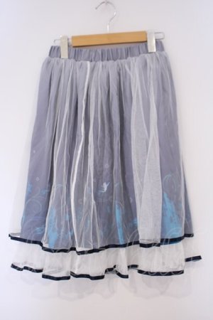 画像: axes femme POETIQUE / グラデーションptスカート M ブルー O-26-02-03-042-AX-SK-OW-OS