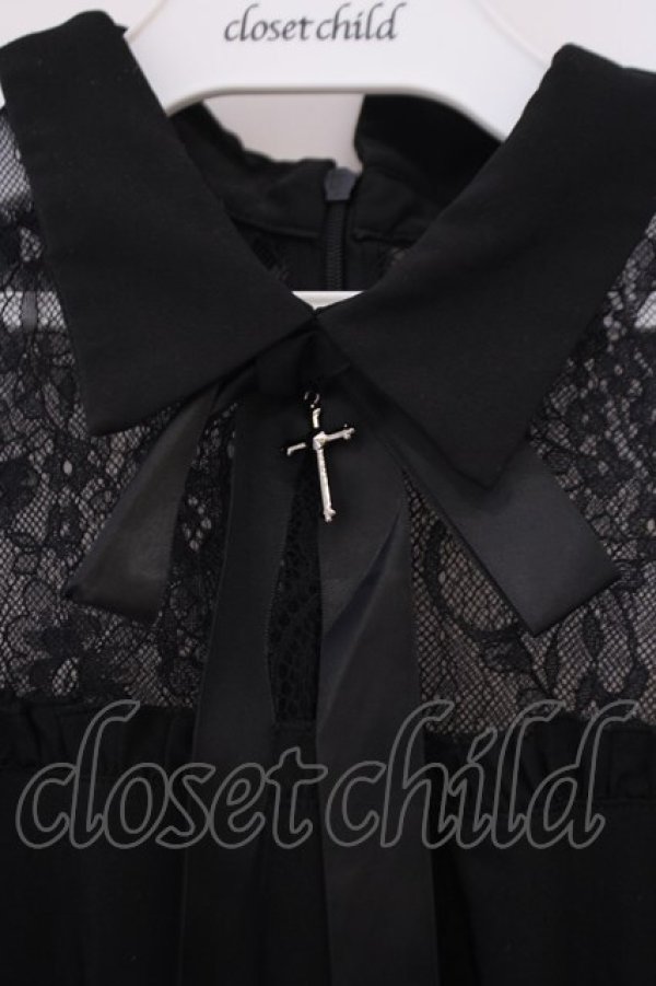 画像2: DARK IN LOVE / Ember Dress  クロ O-26-02-03-053-PU-OP-IG-OS (2)