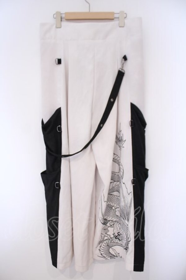 画像3: Qutie Frash / ハカマパンツ  ホワイト O-26-02-03-056-QU-PA-IG-OS (3)