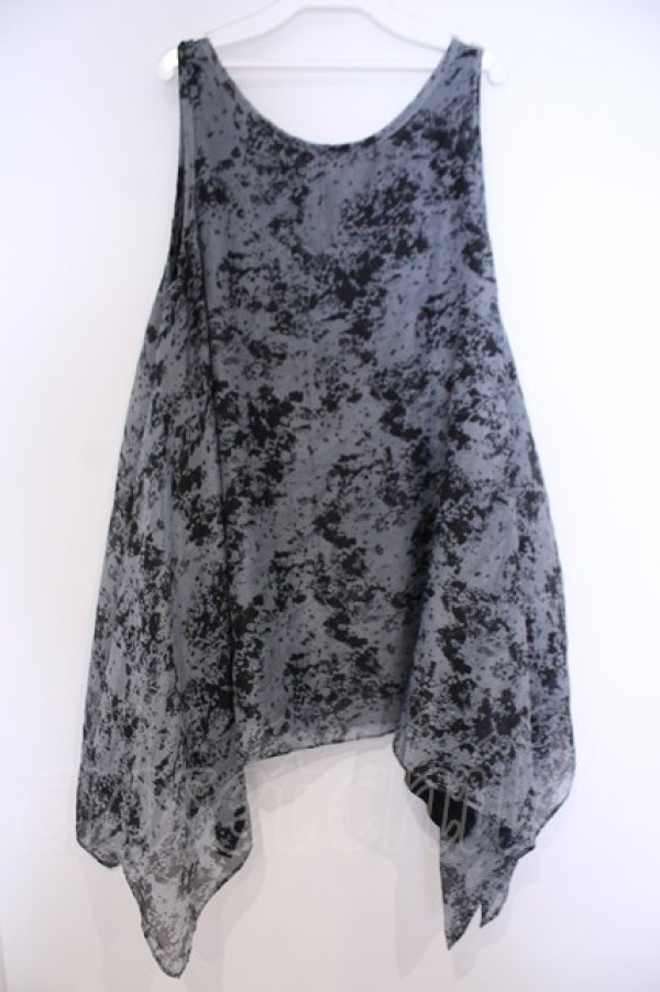 画像3: PUTUMAYO / シザーシフォンアシメプルオーバー  グレー O-26-02-03-1034-PT-TO-OW-OS (3)