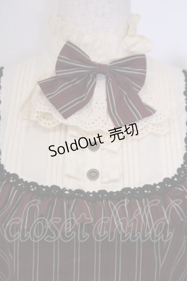 画像2: Victorian maiden / クラシカルドールドレス  ワイン O-26-02-03-1048-CL-OP-OW-OS (2)