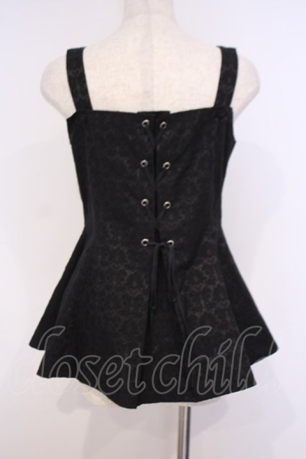 画像3: MIHO MATSUDA / ツーピース・ミティ（ベスト単品） M ブラック O-26-02-03-1053-GO-OP-OW-OS (3)