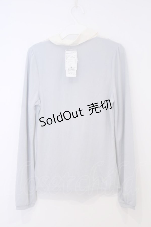 画像3: axes femme / 雪の結晶キラキラプルオーバー M サックス O-26-02-03-1012-AX-TO-IG-OS (3)