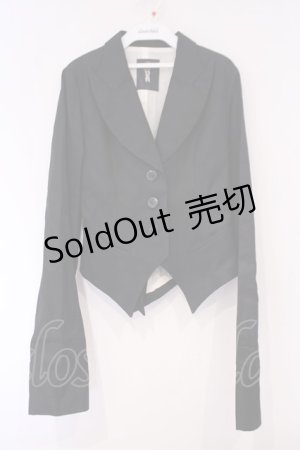 画像: BPN / 燕尾ジャケット  ブラック O-26-02-03-058-GO-JA-IG-OS