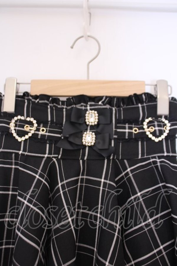 画像2: LIZ LISA / ボリュームフレアスカート  クロ O-26-02-03-064-LO-SK-IG-OS (2)