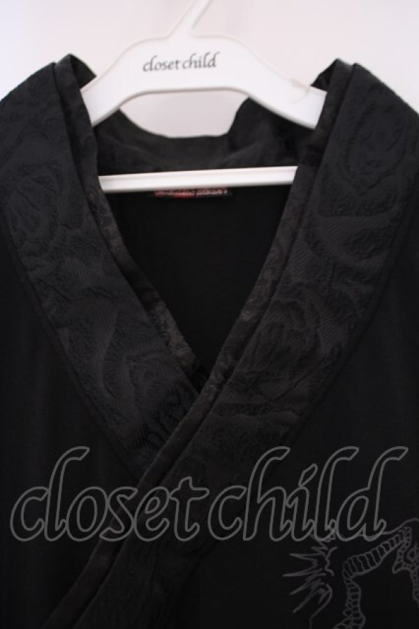 画像2: Qutie Frash / 着物衿インナータンクトップ  ブラック O-26-02-03-068-QU-TO-YM-OS (2)