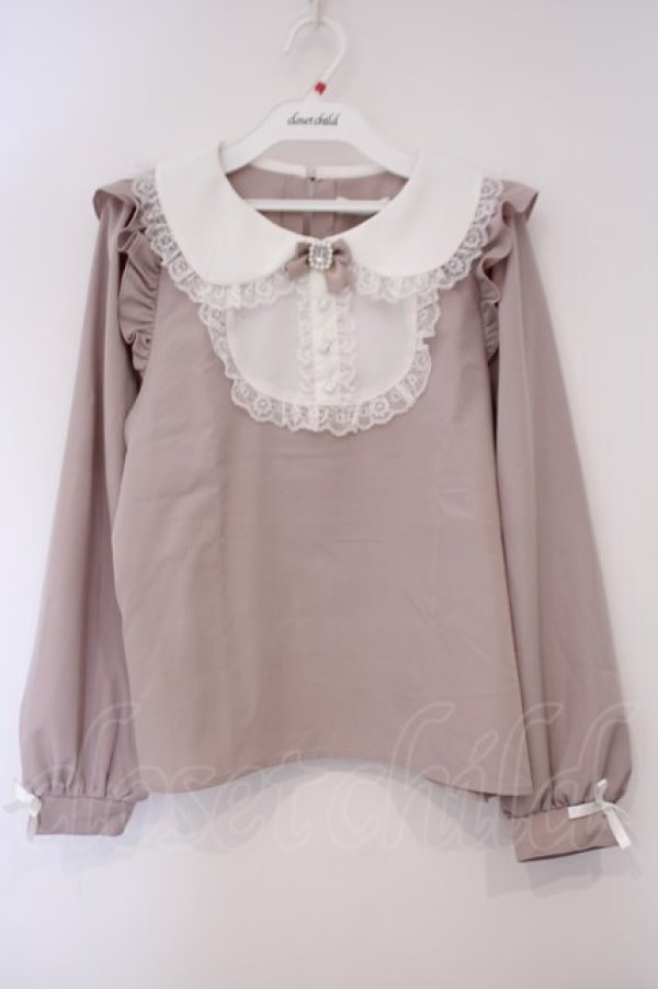 画像1: DO US PART / TT*KANビジュBL　ブラウス M ピンク O-26-02-03-069-LO-BL-IG-OS (1)