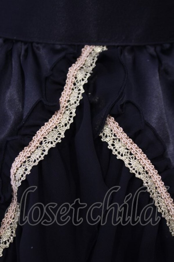 画像2: ATELIER PIERROT / Eternal Nocturne Bustle Skirt　スカート  ブラック O-26-02-03-006-EL-SK-OW-OS (2)