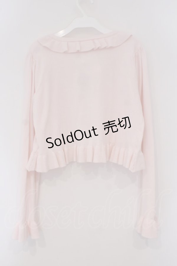 画像3: Alice Mashiro / TT*MAAリボンニット ボレロ L ピンク O-26-02-03-073-LO-TO-IG-OS (3)