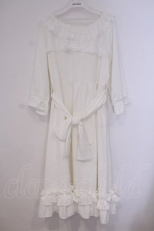 画像: Princess Flower Garden / TT*KRSフリルOP LL シロ O-26-02-03-076-LO-TO-IG-OS