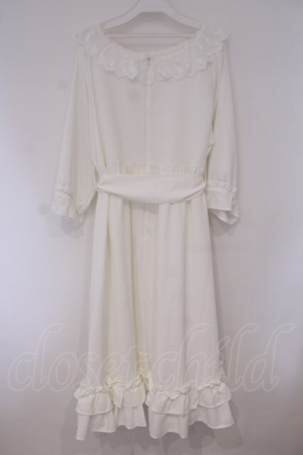 画像3: Princess Flower Garden / TT*KRSフリルOP LL シロ O-26-02-03-076-LO-TO-IG-OS (3)