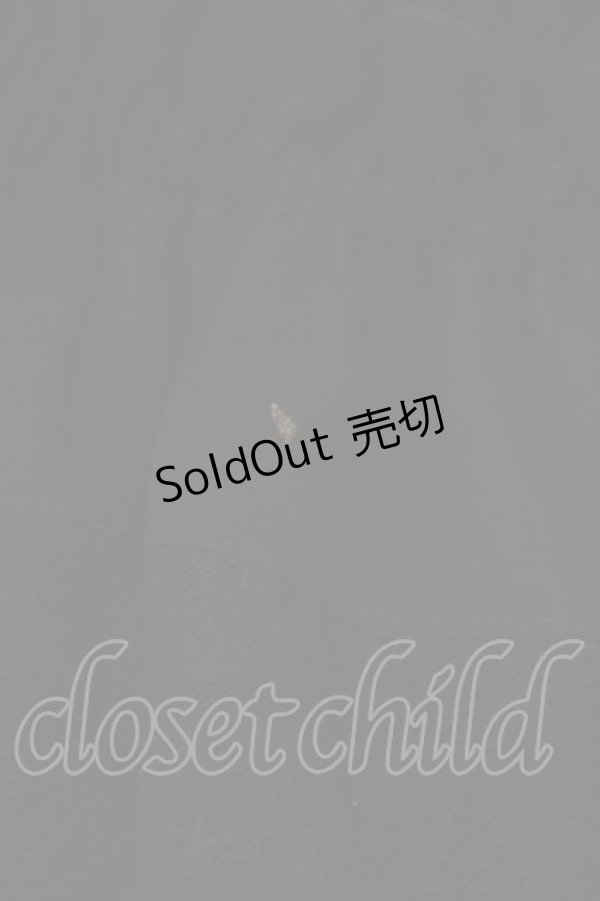 画像3: ATELIER PIERROT / Shirring princess sleeve blouse  ブラック O-26-02-03-081-EL-BL-OW-OS (3)