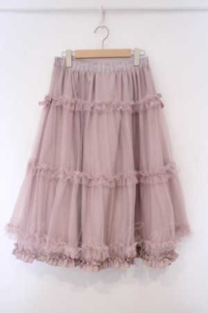 画像: m petit by misako / MSKストライプRVSK L ピンク O-26-02-03-019-LO-SK-OW-OS