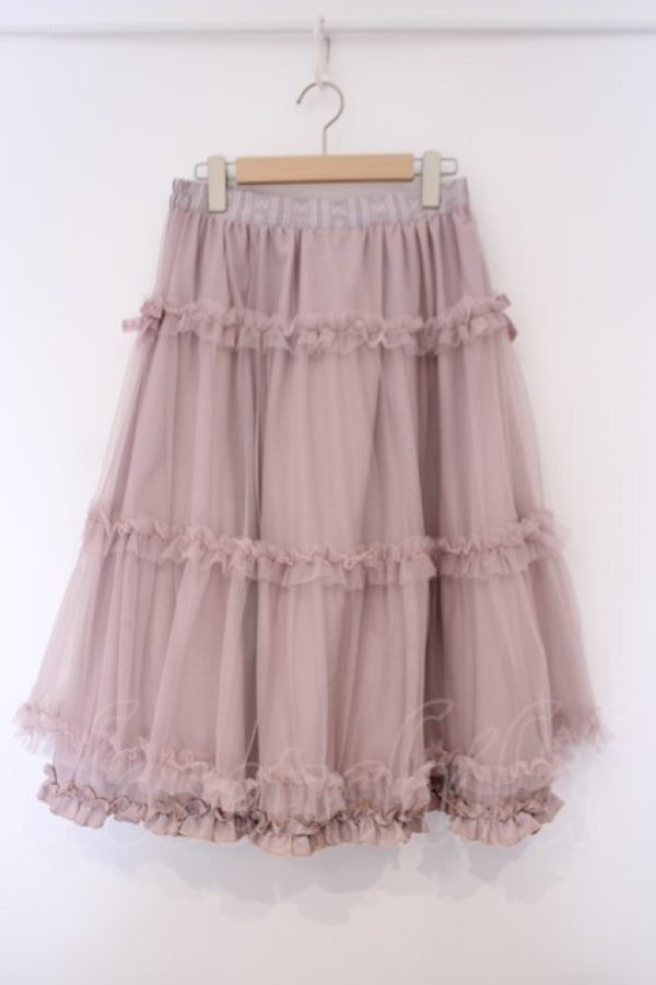 画像1: m petit by misako / MSKストライプRVSK L ピンク O-26-02-03-019-LO-SK-OW-OS (1)