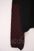 画像2: AXES-X / 七宝文様タートルニット M クロ×アカ O-26-02-03-022-LO-TO-OW-OS (2)