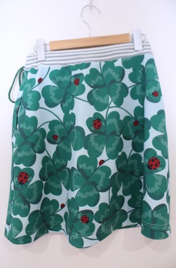 画像3: MILK / クローバー カモスカート  サックス O-26-02-04-034-ML-SK-OW-OS (3)