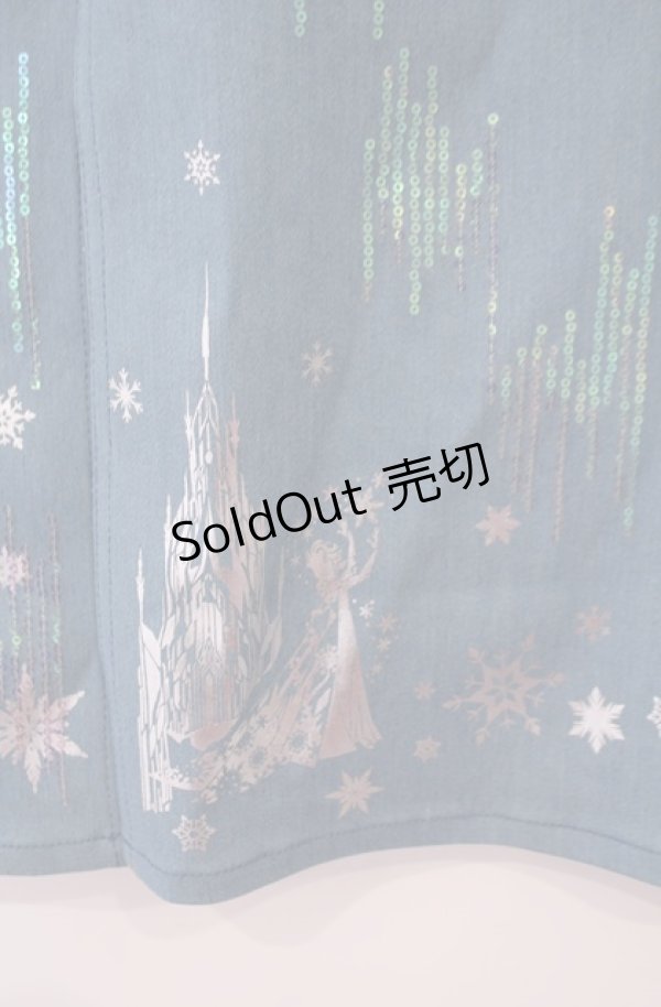 画像2: Secret Honey / スパンコールタイトスカート(エルサVer.) 2 ブルー O-26-02-04-040-CA-OP-OW-OS (2)